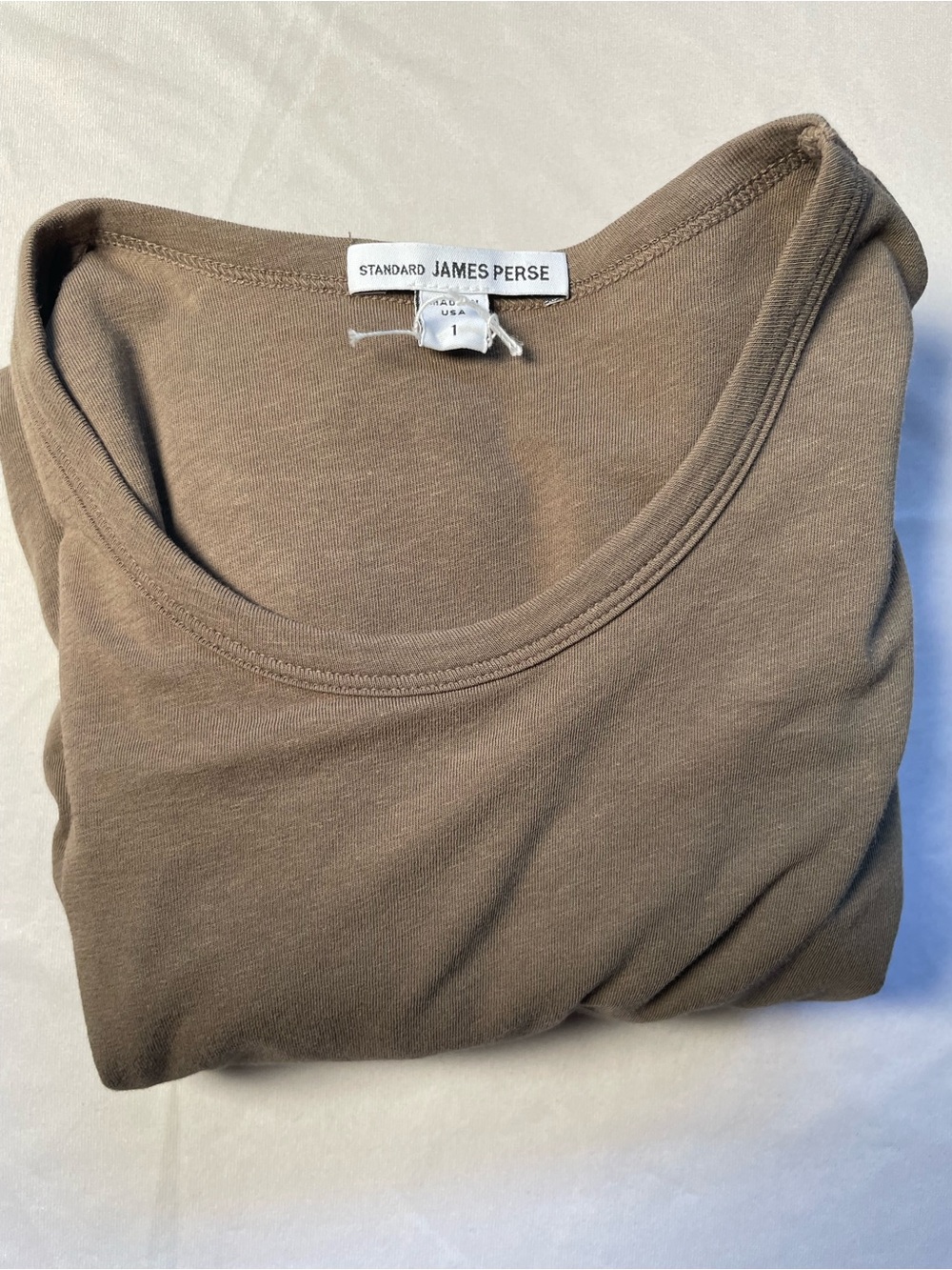 James Perse Olive Green Ruched Short Sleeve Maxi Dress - Picture 6 of 8